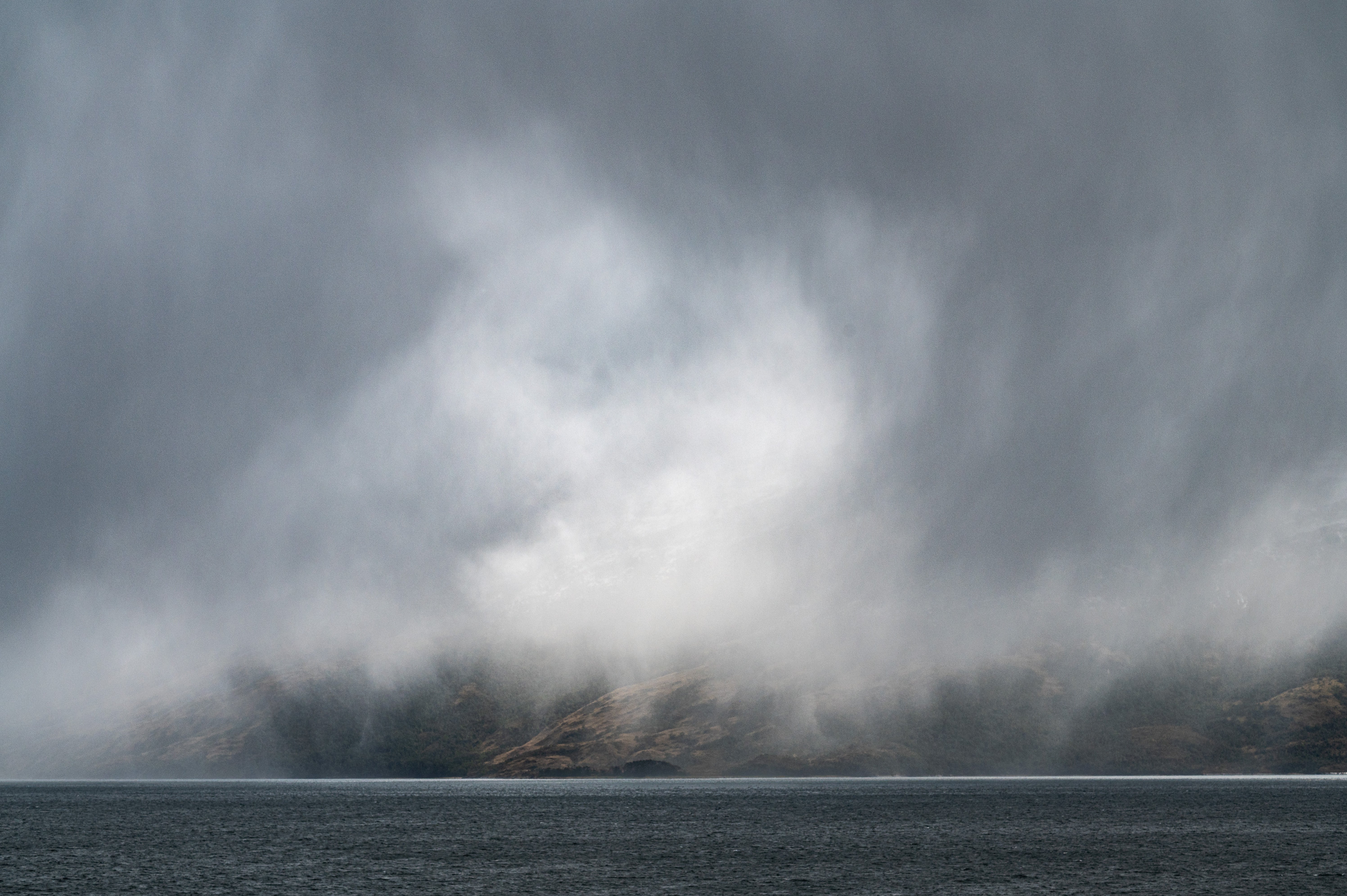 Line of Light in the Mist