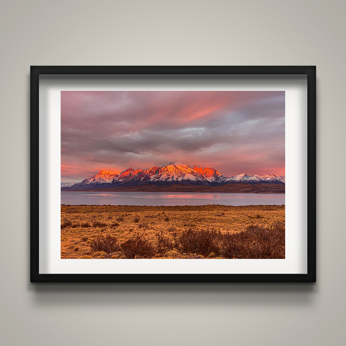 Mountains at Sunset