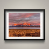 Mountains at Sunset