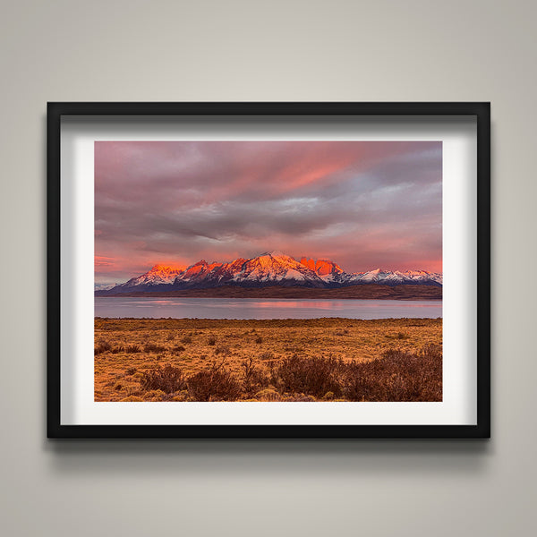 Mountains at Sunset