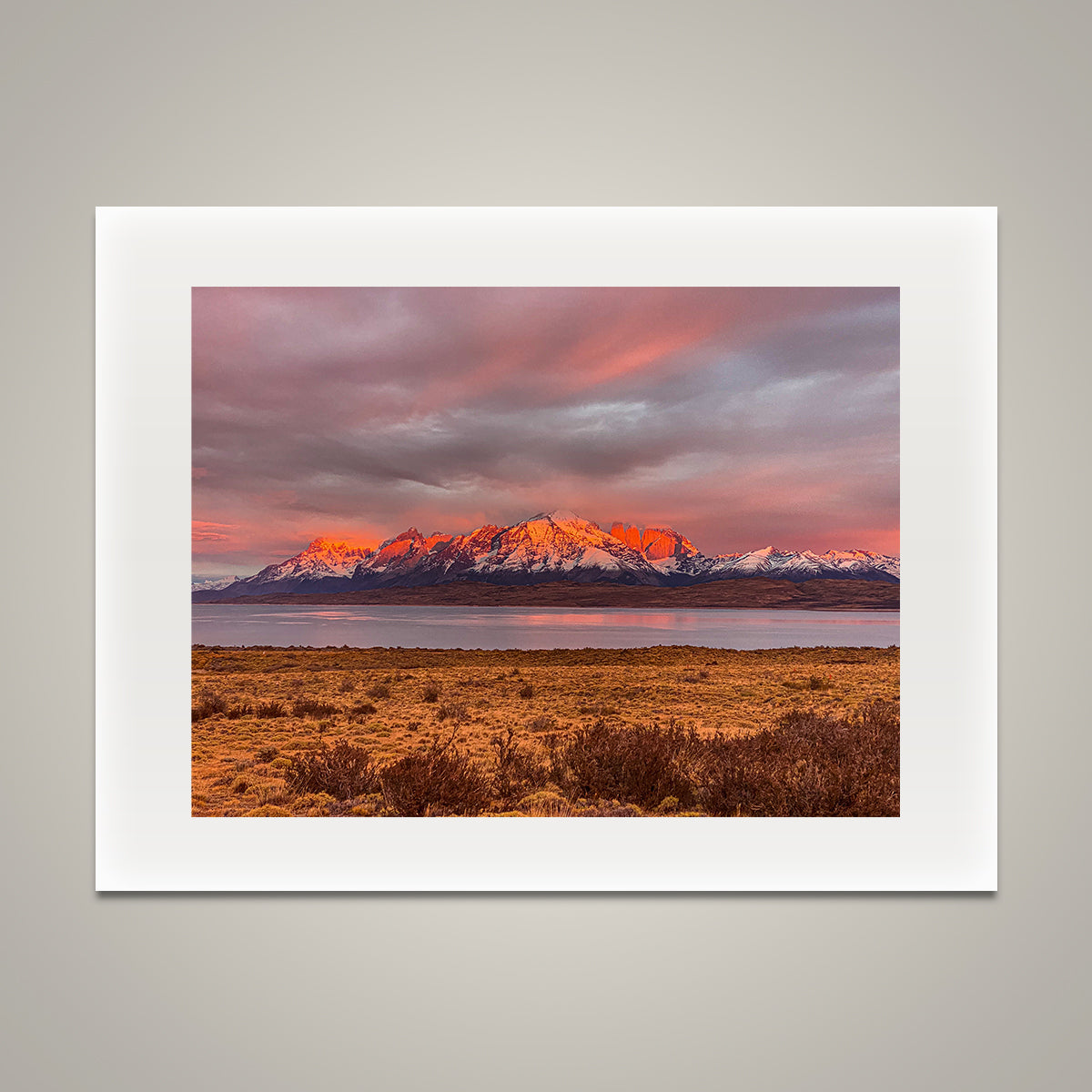 Mountains at Sunset