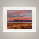 Mountains at Sunset