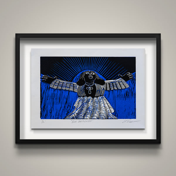 Blue Hallelujah  (2 Color - 1 of 2)