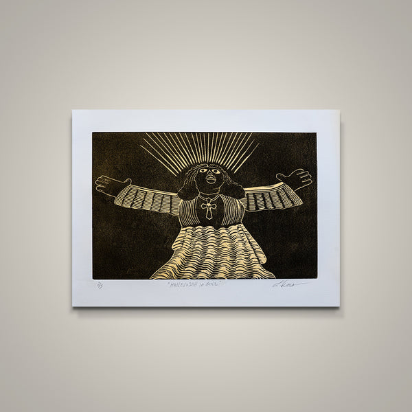 Hallelujah in Gold (2 Color - 1 of 3)