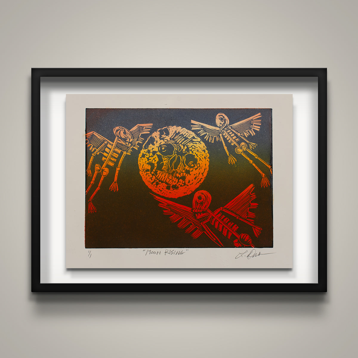 Moon Rising (multi-color 1 OF 1)