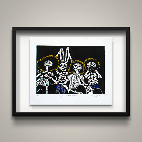 The Rolling Bones (3 color - 1 of 2)