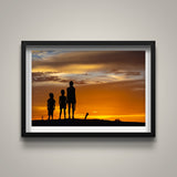 Boys at Sunset - Omo Valley