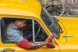 Cabbie at Work