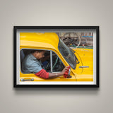Cabbie at Work