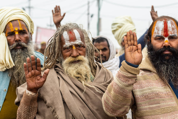 Faces at the Kumbh