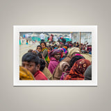 In Line for the Food Kitchen