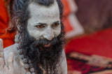 Naga Sadhu with Red
