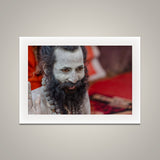 Naga Sadhu with Red