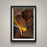 Piles of Necklaces - Omo Valley