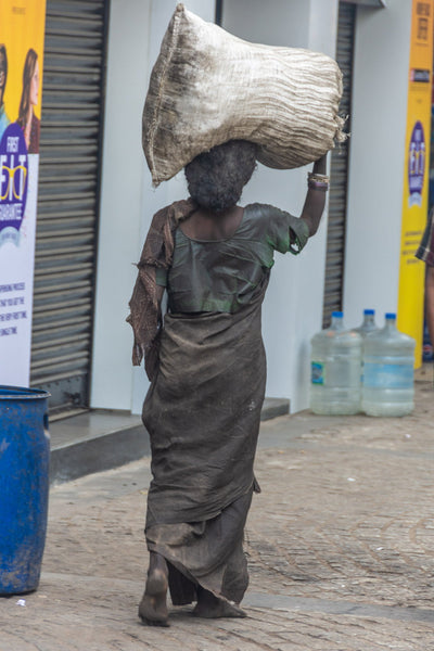 Street Person at Work