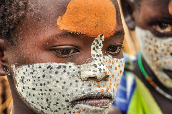 Surma Boys - Omo Valley - Surma Tribe