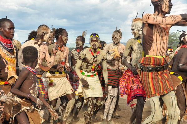 The Party Begins - Omo Valley - Kara Tribe